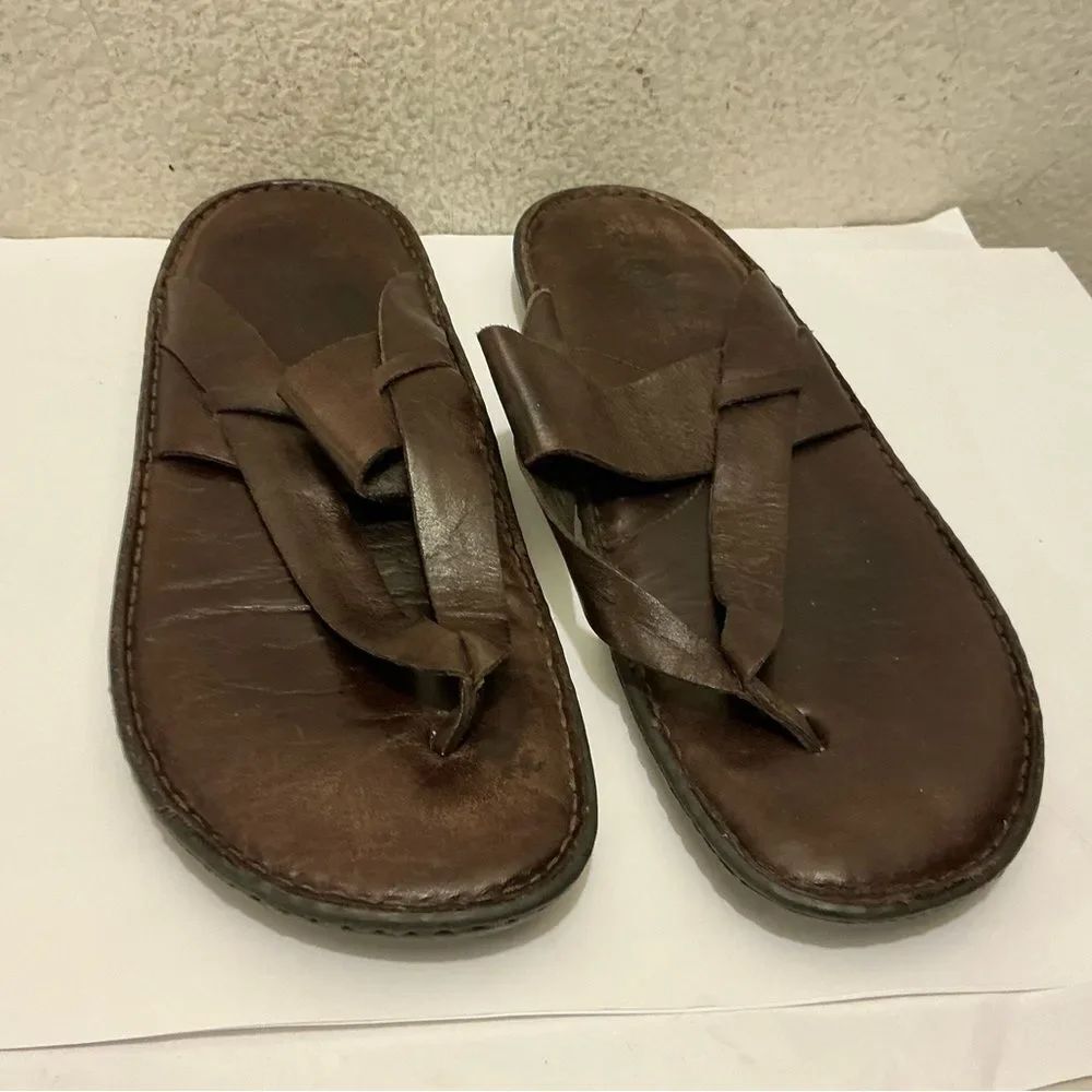 Born Men's Leather sandals size 14